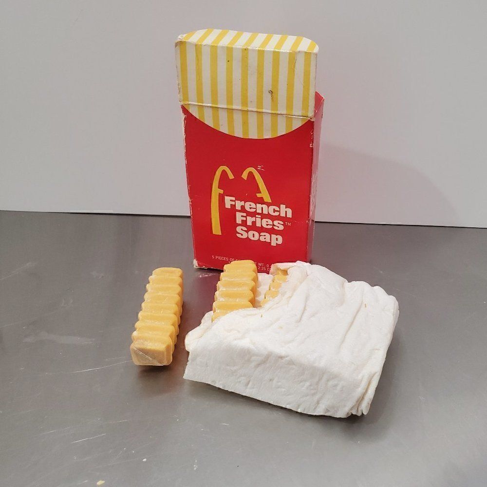 VINTAGE 1978 FRENCH FRIES SOAP